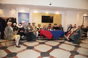 Il gruppo di 50&Più Ragusa presente alla festa di Carnevale