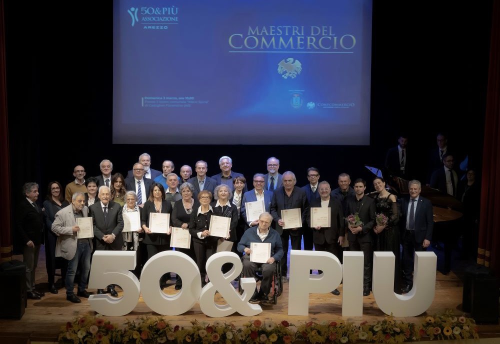 I maestri del Commercio di 50&Più Arezzo