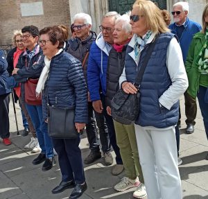 Il gruppo di 50&Più Bellono in visita a Padova