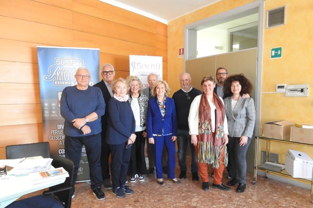 Il nuovo consiglio direttivo di 50&Più Pesaro Urbino