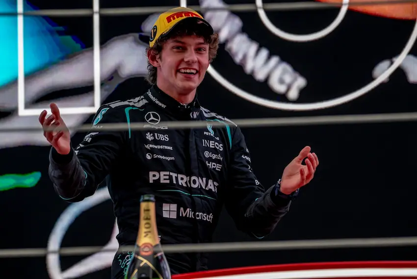 Kimi Antonelli vince il Gp Usa ma per il titolo è tutto rimandato