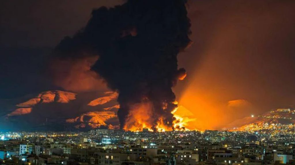 piogge acide Iran Teheran raffinerie