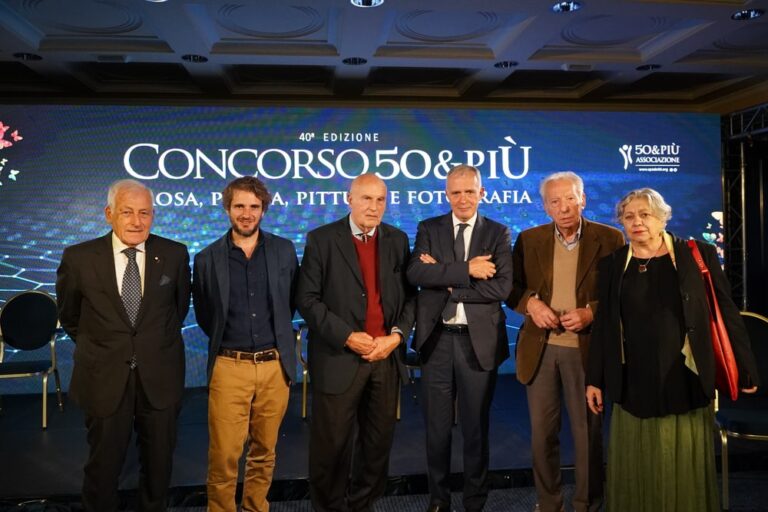 40ª edizione del Concorso 50&Più: consegnate le farfalle e le libellule d’oro