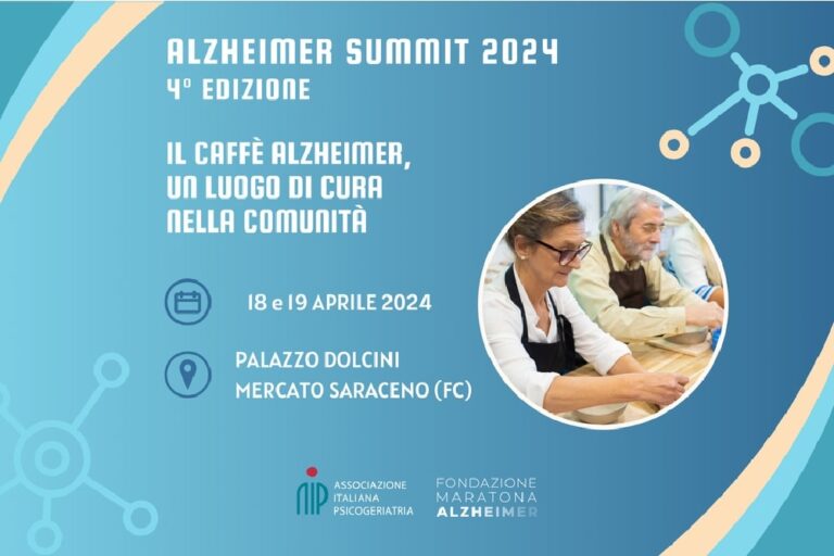 Alzheimer Summit 2024: al centro i “Caffè Alzheimer”