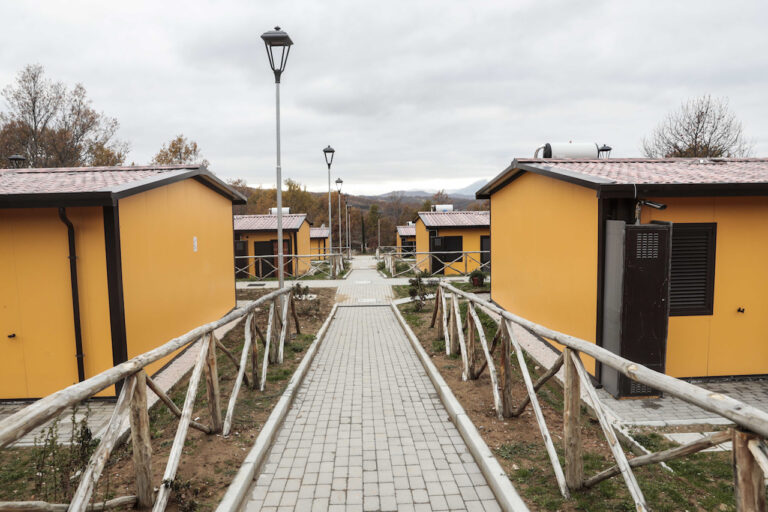 Ad Amatrice, il futuro stenta a decollare