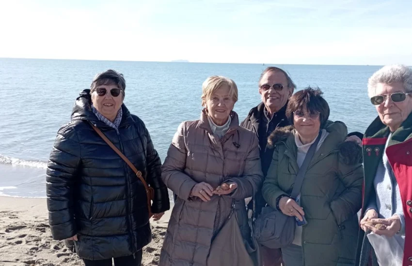 Arezzo. Gita al mare d’inverno a Tirrenia