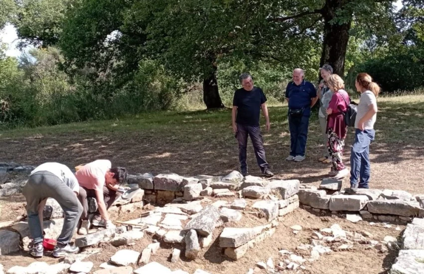 Arezzo. Agli scavi archeologici di Roccagloriosa