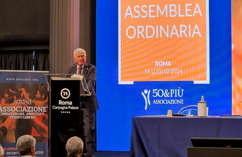 Assemblea 50&Più, Carlo Sangalli eletto per acclamazione: “Impegno e responsabilità i miei punti fermi”