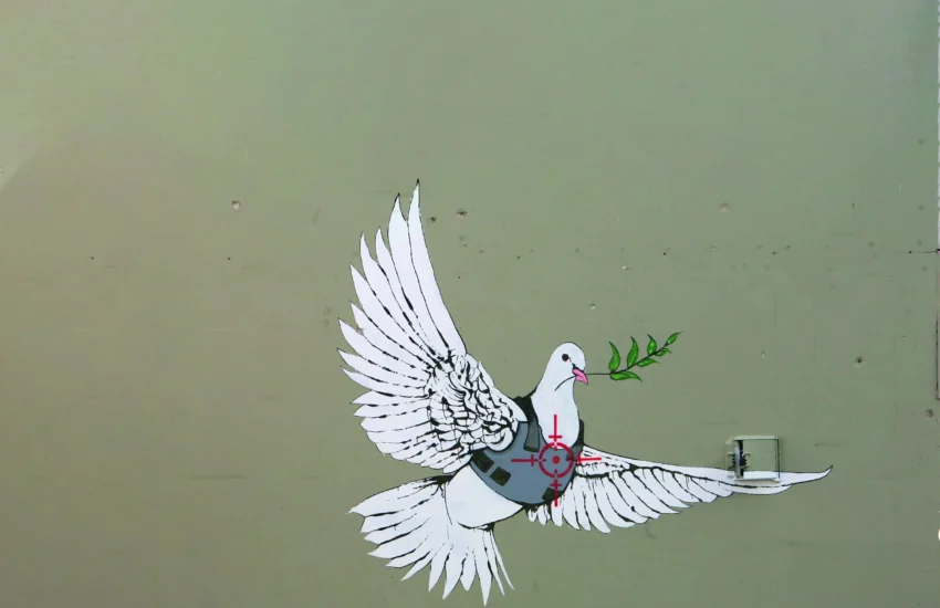 Banksy: l’anarchico della pace | FOTO