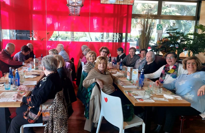 Bologna. Un pranzo in allegria per gli auguri di Pasqua