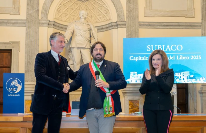 La Capitale italiana del Libro 2025 è Subiaco