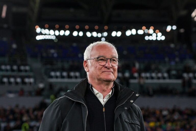 Claudio Ranieri, ultima notte all’Olimpico: la Roma omaggia il suo “condottiero”