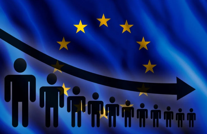 Declino demografico: in Europa 53 milioni di abitanti in meno