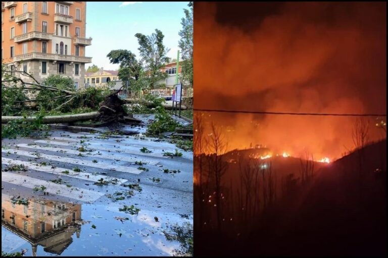 I cambiamenti climatici che dividono in due l’Italia