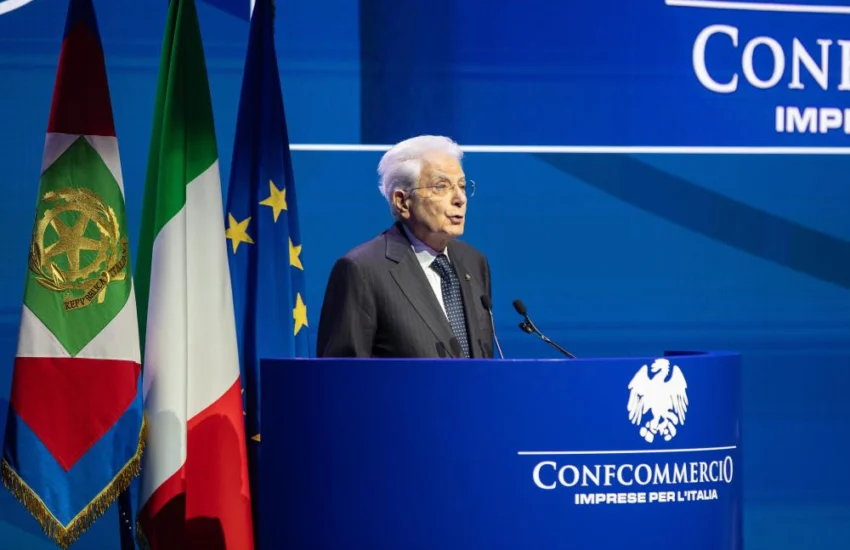 Il Presidente della Repubblica all’Assemblea di Confcommercio