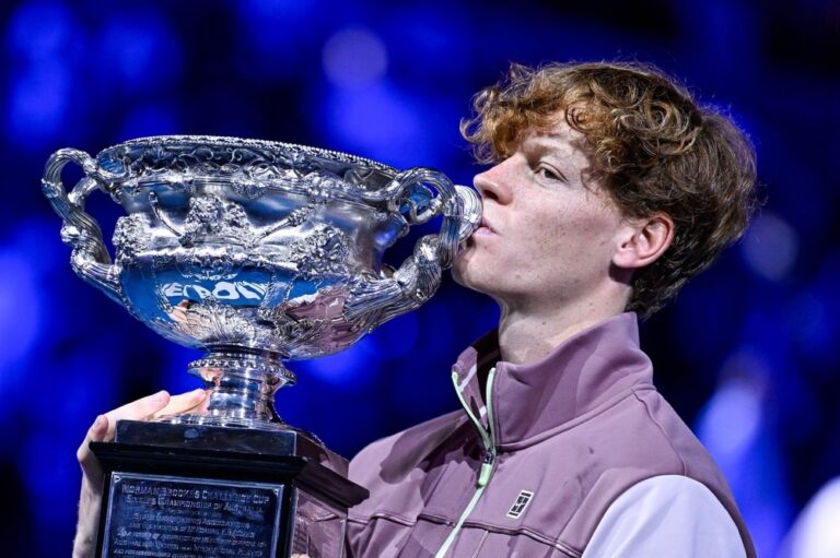 Il primo Slam di Jannik Sinner, prodigio dalla faccia pulita