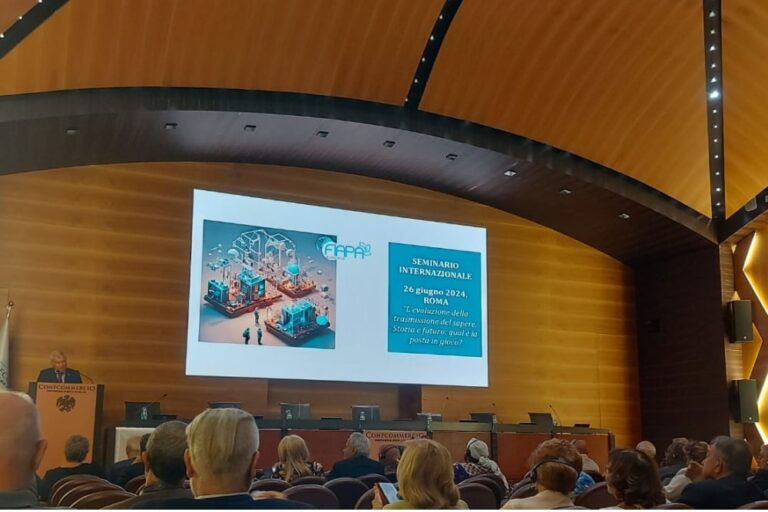 Il seminario internazionale di FIAPA a Roma: storia e futuro nella trasmissione del sapere