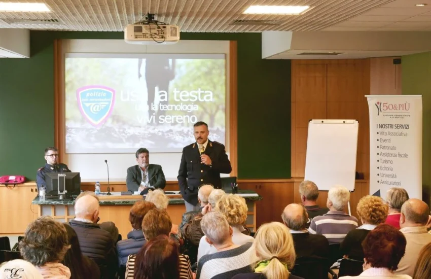 Imperia. Incontro con la Polizia contro le truffe informatiche