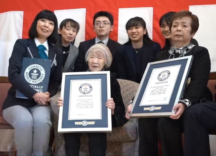Kane Tanaka, la donna giapponese più longeva del mondo