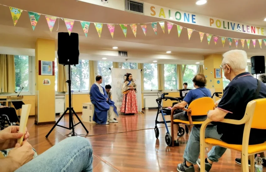 La grande musica lirica nelle Rsa di Como e Milano, il progetto Opera White