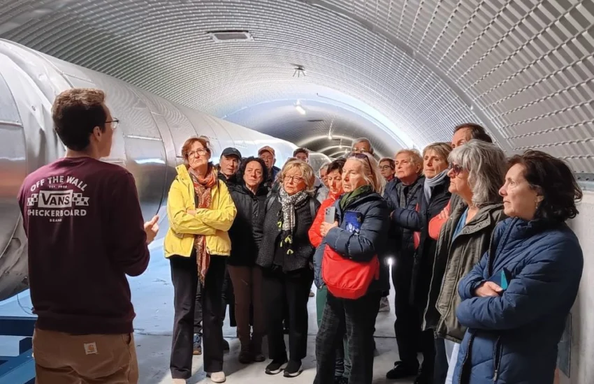 Lucca. Visita all’Osservatorio Virgo, rivelatore onde gravitazionali