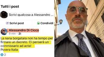 Magistrato attacca Meloni sui social: “Nana borgatara non ha tempo per firmare il decreto”