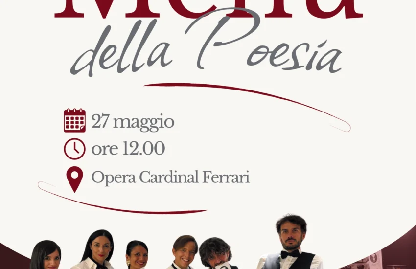 Il progetto ‘Menù della Poesia’ trasforma la mensa in teatro