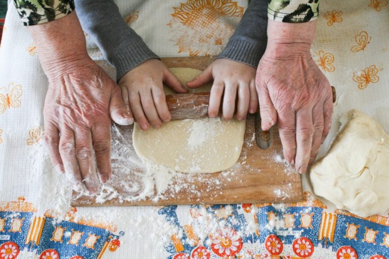 In cucina con le nonne italiane