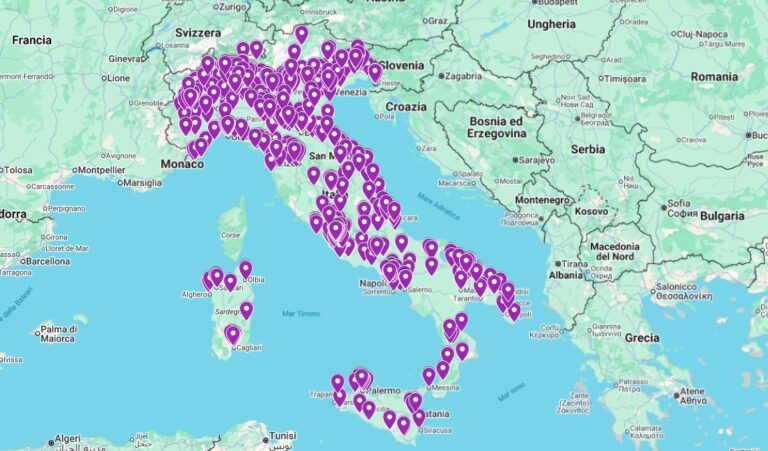 Punti Viola, la rete dei luoghi sicuri per le donne si estende in tutta Italia
