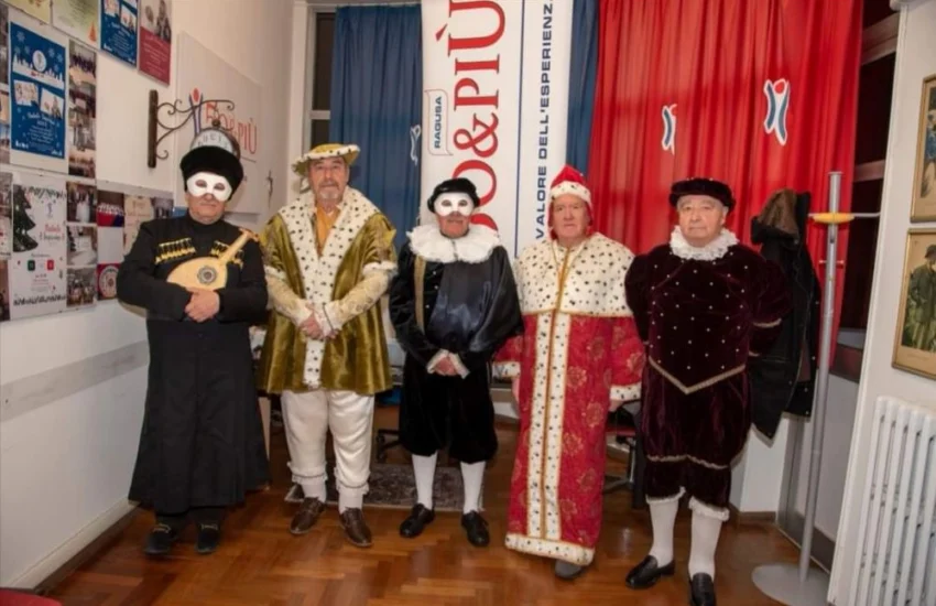 Ragusa. Una serata danzante a Carnevale