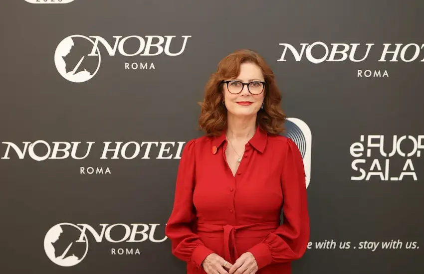 Susan Sarandon a Roma: «I giovani arrabbiati e coraggiosi sono la nostra speranza»