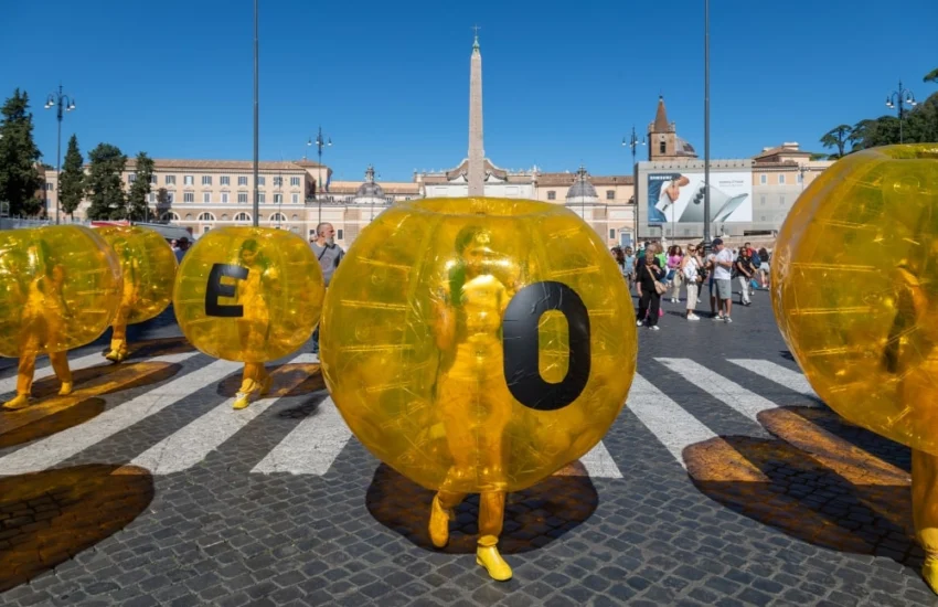 Un flash mob per “liberare la circolazione dal Colesterolo”