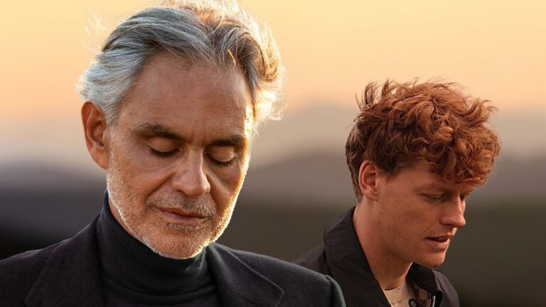 “Polvere e Gloria”: il duetto tra Bocelli e Sinner che unisce musica e sport