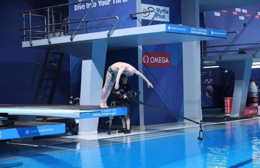 Mondiali di nuoto: Taghi Asgari torna in gara a 100 anni