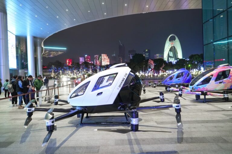 Taxi volanti a 30 dollari: la Cina accelera sui voli urbani autonomi